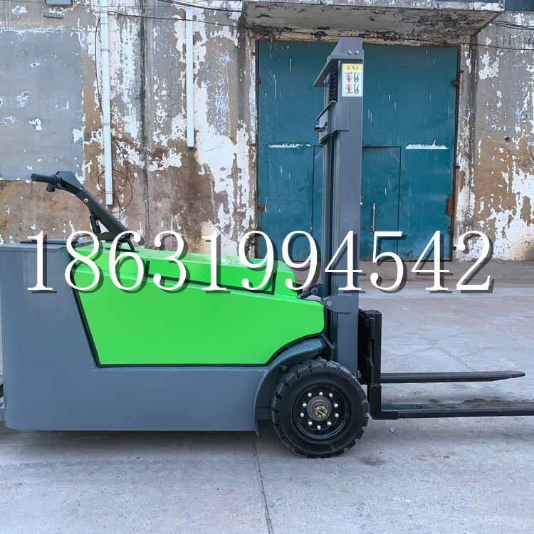 喀喇沁旗小型电动叉车1吨2吨步行站驾式电瓶堆高充电装卸车液压升降车铲车