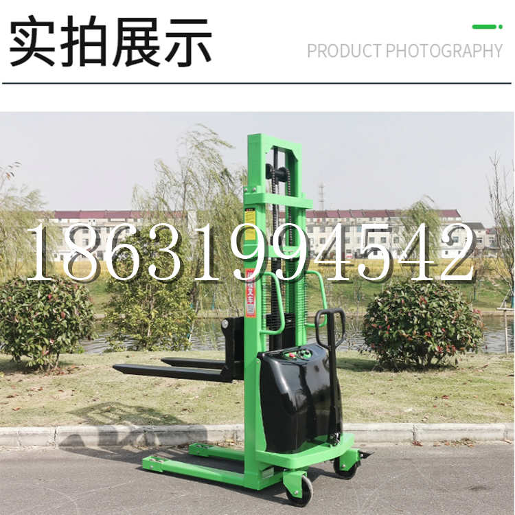 喀喇沁旗电动叉车堆高车液压铲车电瓶1吨2吨站驾步行式小型全自动叉车